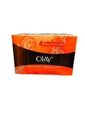4 Olay Sheer Moisture Mandarin Oil Soap 4.25 oz Each , New